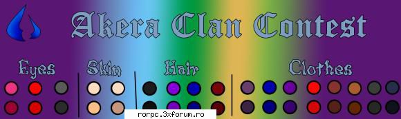 culorile clanului: akera clan